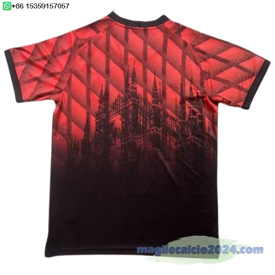 Thailandia speciale Maglia AC Milan 2024 2025 Rosso Poco Prezzo