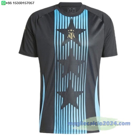 Thailandia speciale Maglia Argentina 2024 Nero Blu Poco Prezzo