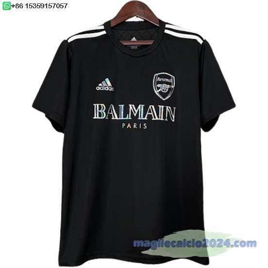 Thailandia speciale Maglia Arsenal 2024 2025 Nero Poco Prezzo