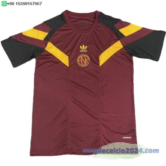 Thailandia speciale Maglia As Roma 2024 2025 Rosso Poco Prezzo