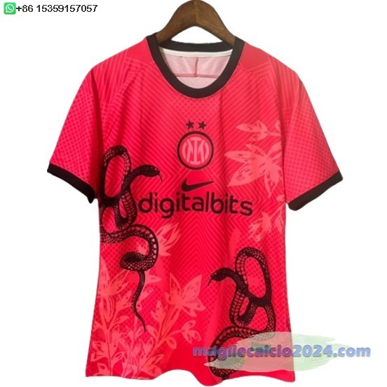 Thailandia speciale Maglia Inter Milán 2024 2025 Rosso Poco Prezzo