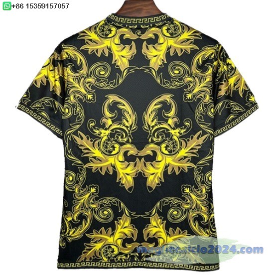 Thailandia speciale Maglia Italia 2024 Giallo Nero Poco Prezzo