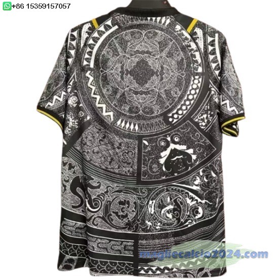 Thailandia speciale Maglia Italia 2024 Nero Grigio Poco Prezzo