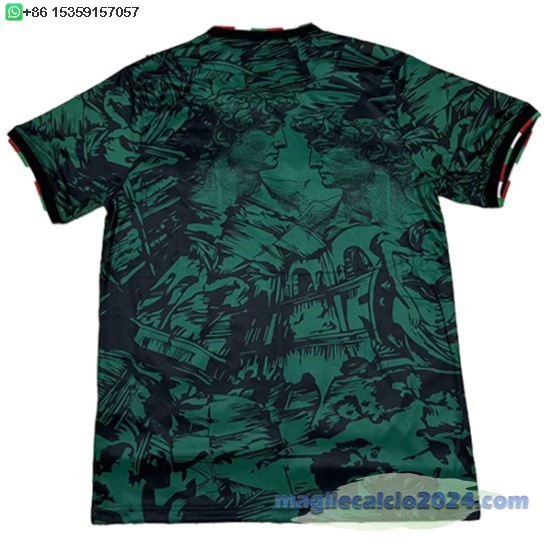 Thailandia speciale Maglia Italia 2024 Verde Bianco Poco Prezzo