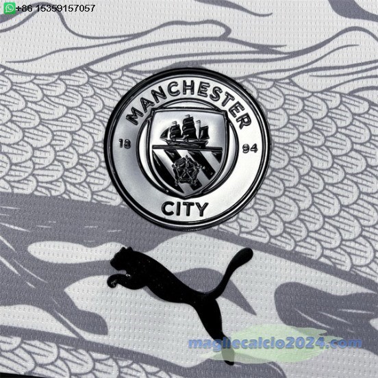 Thailandia speciale Maglia Manchester City 2024 2025 Bianco Poco Prezzo