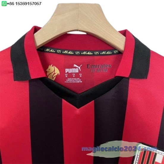 Thailandia speciale Maglia Manica lunga AC Milan 2024 2025 I Rosso Poco Prezzo