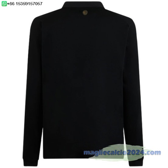 Thailandia speciale Portiere Maglia Manica lunga AC Milan 2024 2025 Nero Poco Prezzo
