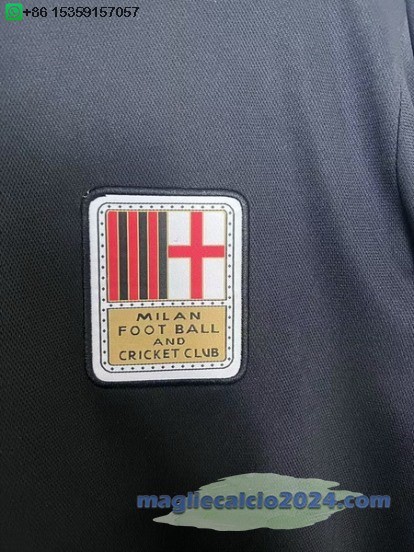 Thailandia speciale Portiere Maglia Manica lunga AC Milan 2024 2025 Nero Poco Prezzo