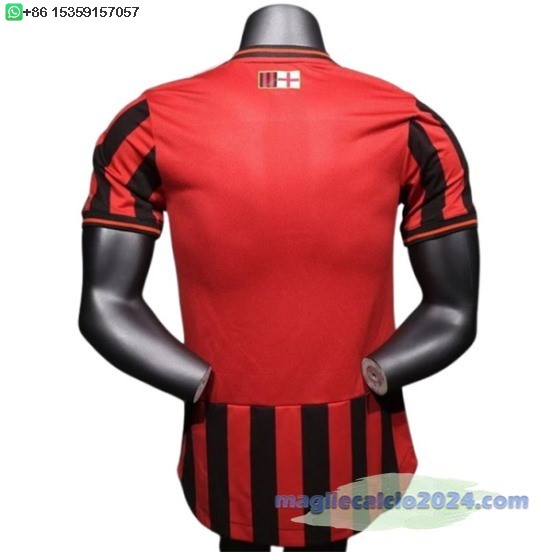 speciale Giocatori Maglia AC Milan 2024 2025 Rosso Nero Poco Prezzo