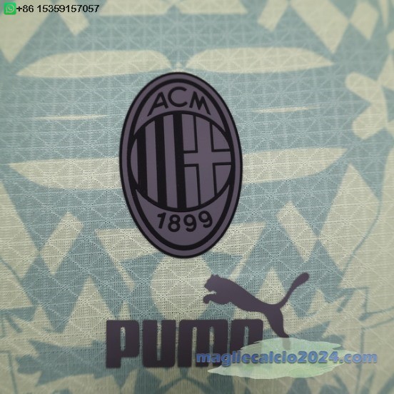 speciale Giocatori Maglia AC Milan 2024 2025 Verde Poco Prezzo
