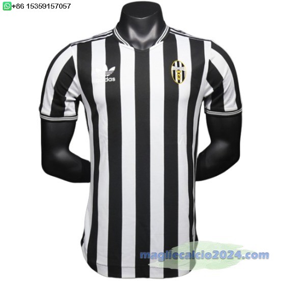 speciale Giocatori Maglia Juventus 2024 2025 Bianco Nero Poco Prezzo