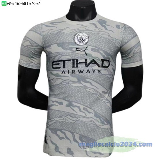 speciale Giocatori Maglia Manchester City 2024 2025 Bianco Poco Prezzo