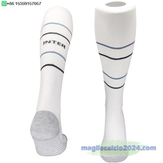 Away Calzettoni Bambino Inter Milán 2024 2025 Poco Prezzo