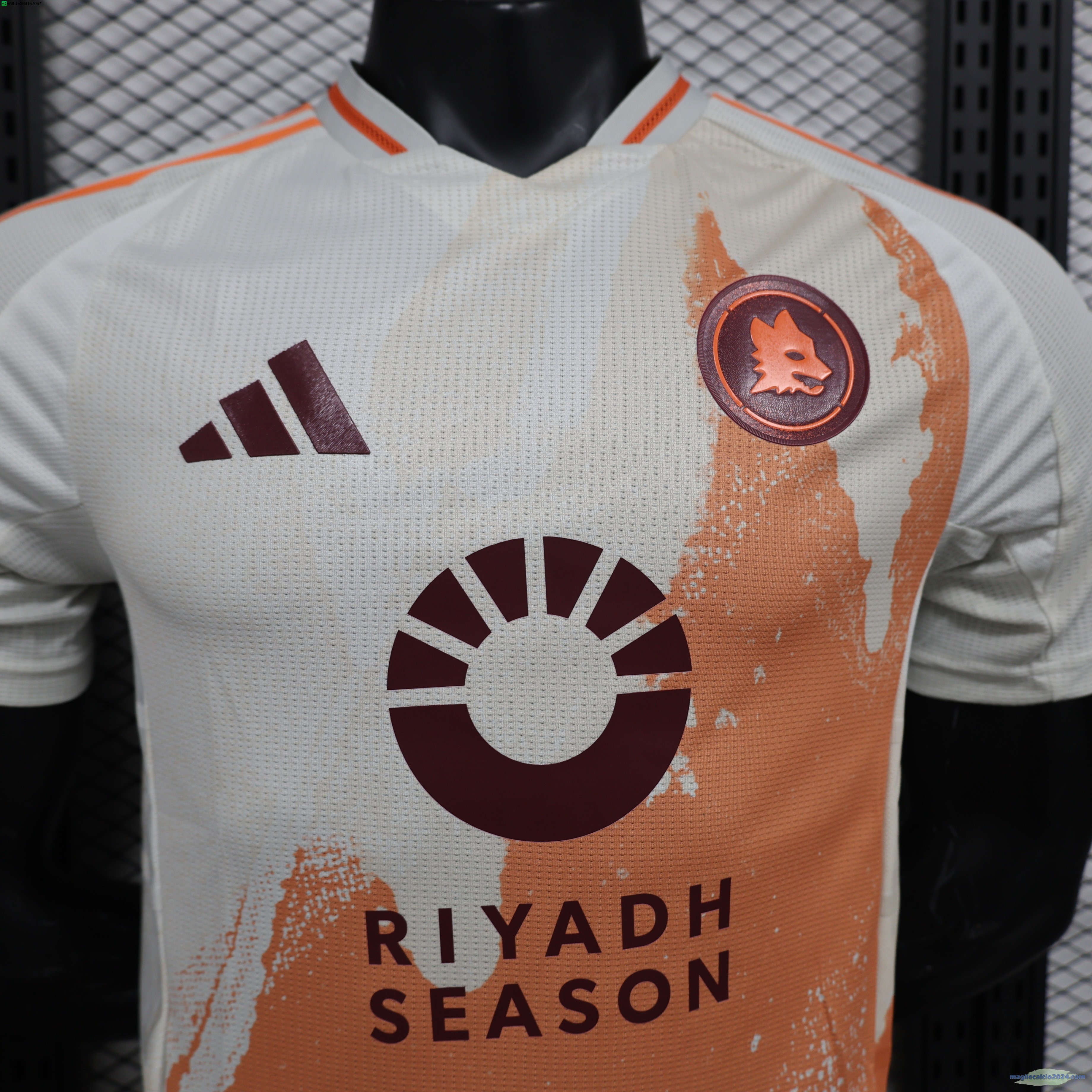 Away Giocatori Maglia Calcio As Roma 2024 2025 Poco Prezzo