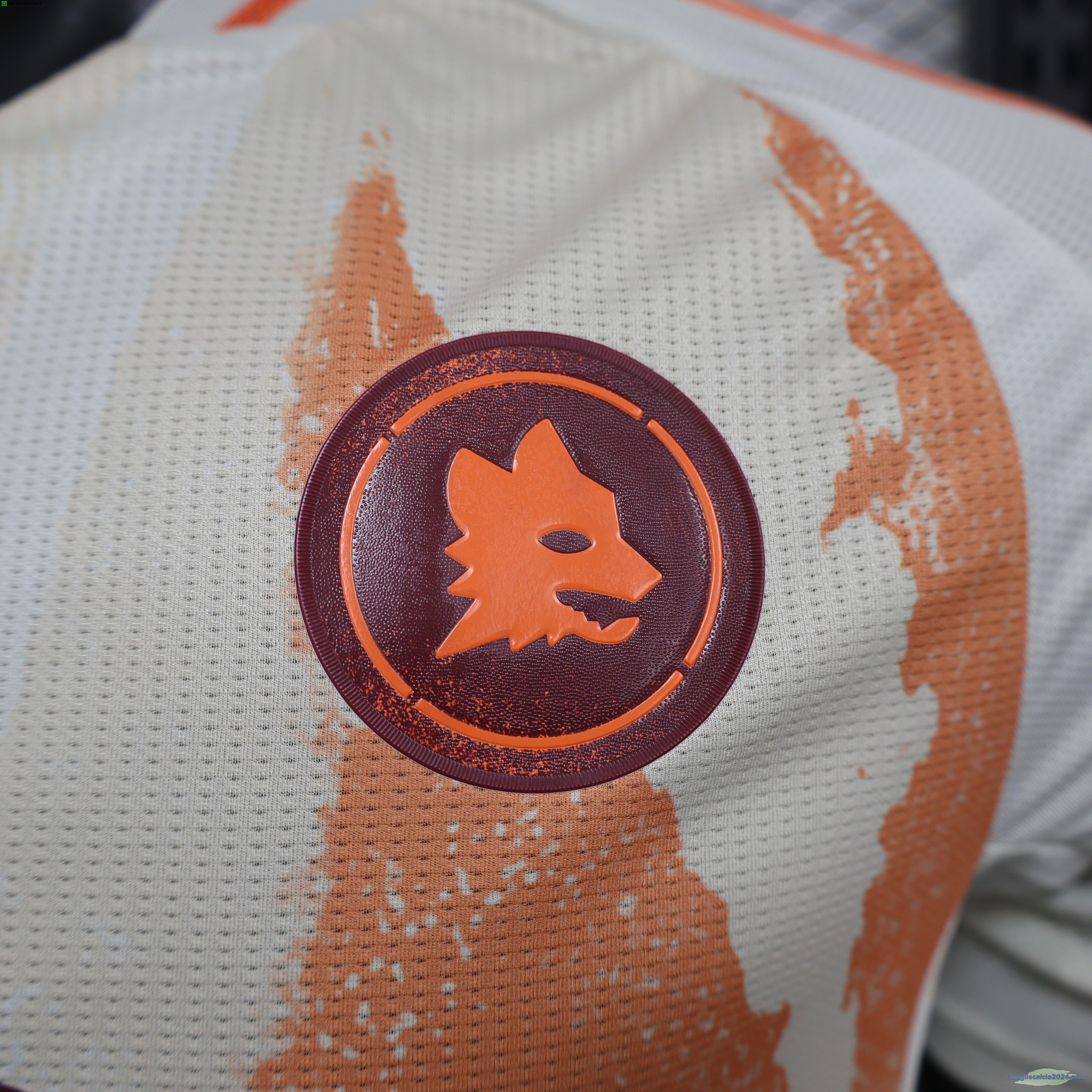 Away Giocatori Maglia Calcio As Roma 2024 2025 Poco Prezzo