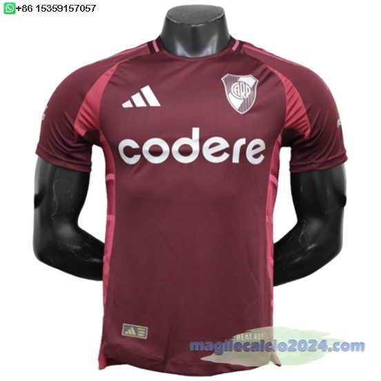 Away Giocatori Maglia Calcio River Plate 2024 2025 Poco Prezzo