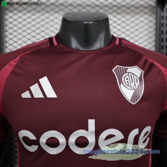 Away Giocatori Maglia Calcio River Plate 2024 2025 Poco Prezzo
