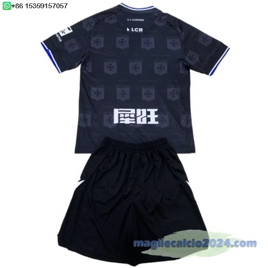 Away Set Completo Bambino AJ Auxerre 2024 2025 Poco Prezzo