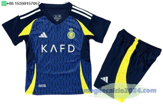 Away Set Completo Bambino Al Nassr 2024 2025 Poco Prezzo