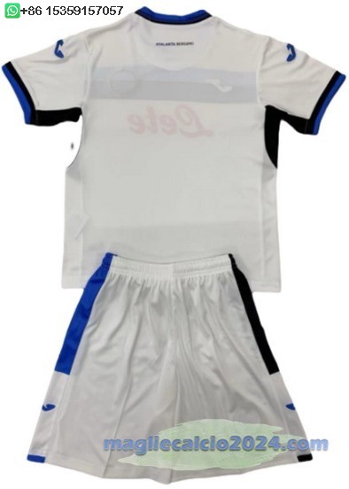 Away Set Completo Bambino Atalanta 2024 2025 Poco Prezzo