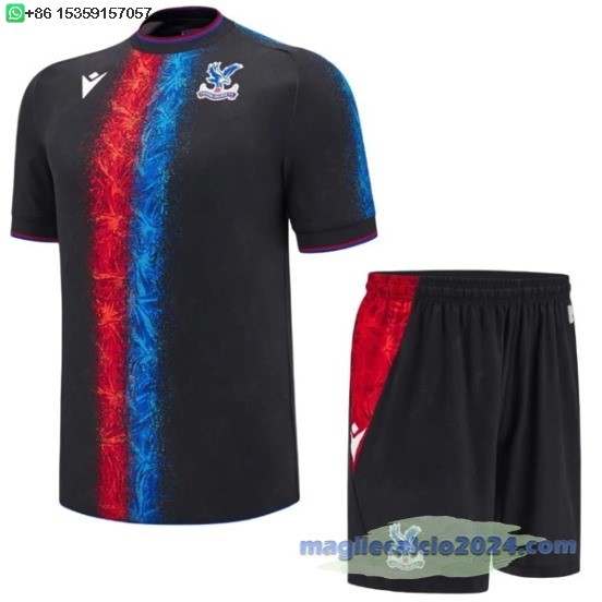 Away Set Completo Bambino Crystal Palace 2024 2025 Poco Prezzo