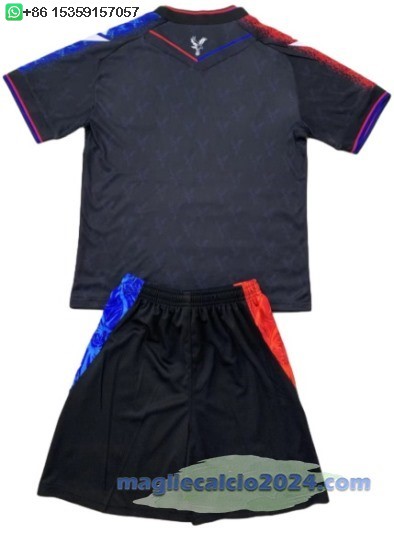 Away Set Completo Bambino Crystal Palace 2024 2025 Poco Prezzo