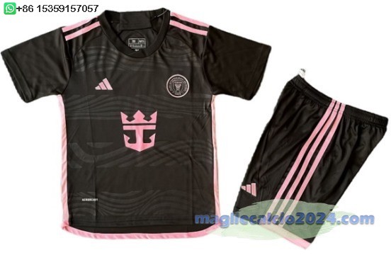 Away Set Completo Bambino Inter Miami 2024 2025 Poco Prezzo