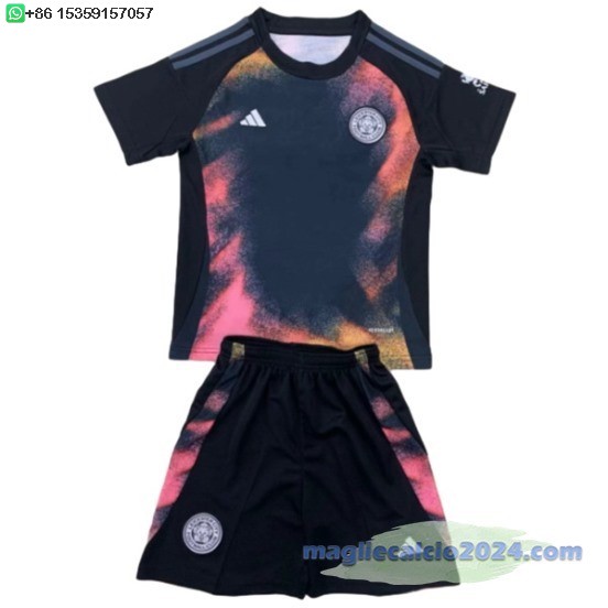 Away Set Completo Bambino Leicester City 2024 2025 Poco Prezzo