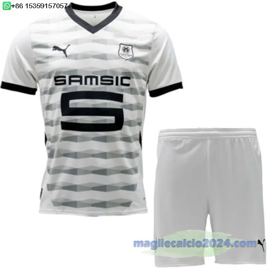 Away Set Completo Bambino Rennais 2024 2025 Poco Prezzo