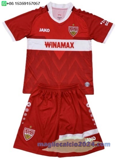 Away Set Completo Bambino Stuttgart 2024 2025 Poco Prezzo