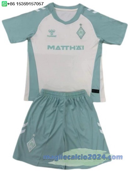 Away Set Completo Bambino Werder Bremen 2024 2025 Poco Prezzo