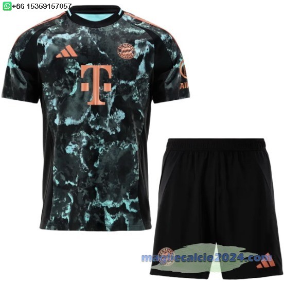Away Set Completo Uomo Bayern Monaco 2024 2025 Poco Prezzo