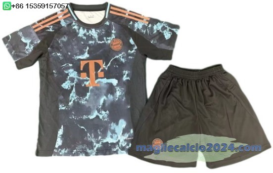 Away Set Completo Uomo Bayern Monaco 2024 2025 Poco Prezzo