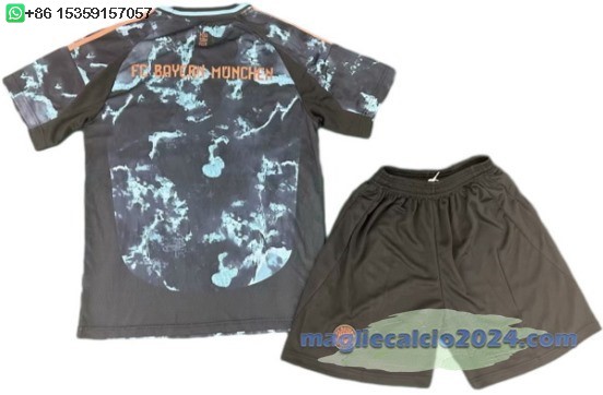 Away Set Completo Uomo Bayern Monaco 2024 2025 Poco Prezzo