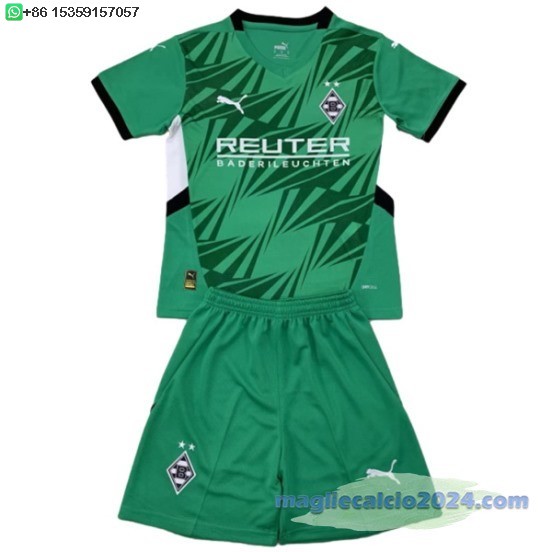 Away Set Completo Uomo Borussia Monchengladbach 2024 2025 Poco Prezzo