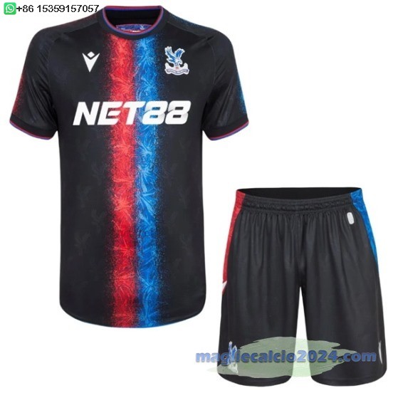 Away Set Completo Uomo Crystal Palace 2024 2025 Poco Prezzo