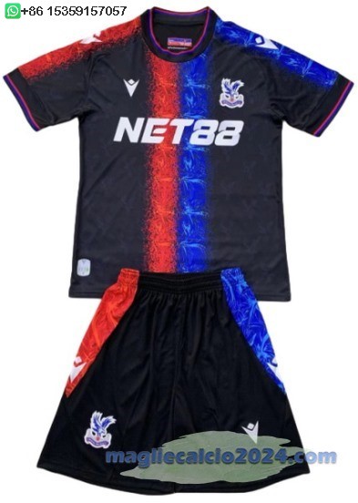 Away Set Completo Uomo Crystal Palace 2024 2025 Poco Prezzo