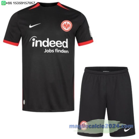 Away Set Completo Uomo Eintracht Frankfurt 2024 2025 Poco Prezzo