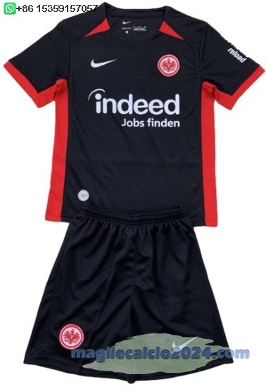 Away Set Completo Uomo Eintracht Frankfurt 2024 2025 Poco Prezzo