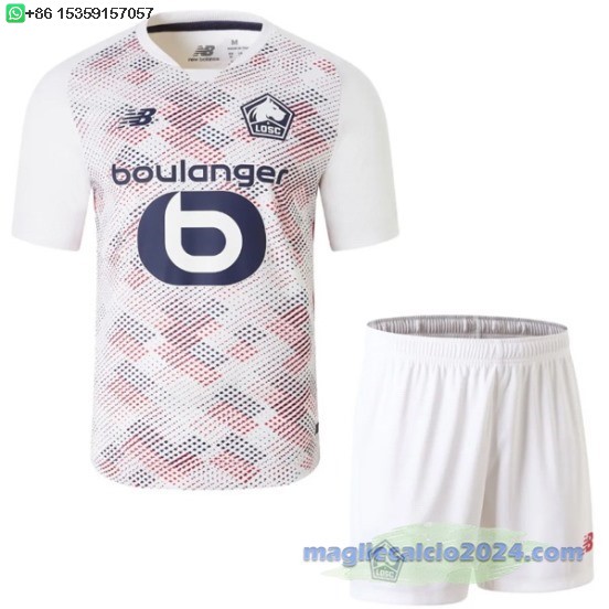 Away Set Completo Uomo Lille 2024 2025 Poco Prezzo
