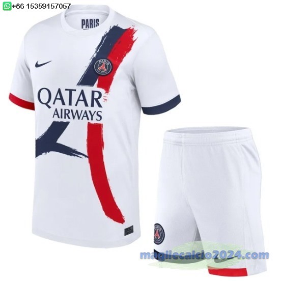 Away Set Completo Uomo Paris Saint Germain 2024 2025 Poco Prezzo