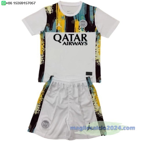 Away concetto Set Completo Bambino Paris Saint Germain 2025 2026 Poco Prezzo