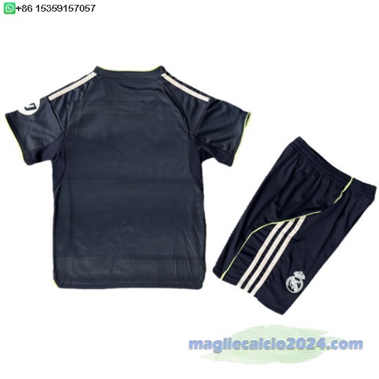 Away concetto Set Completo Bambino Real Madrid 2025 2026 Poco Prezzo