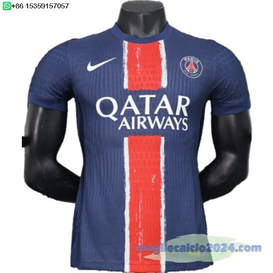Giocatori Home Maglia Calcio Paris Saint Germain 2024 2025 Poco Prezzo