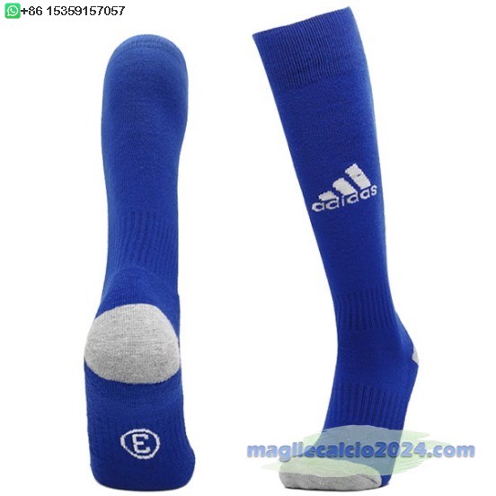 Home Calzettoni Bambino Leicester City 2024 2025 Poco Prezzo