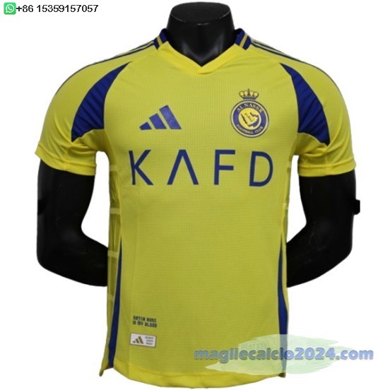 Home Giocatori Maglia Calcio Al Nassr 2024 2025 Poco Prezzo