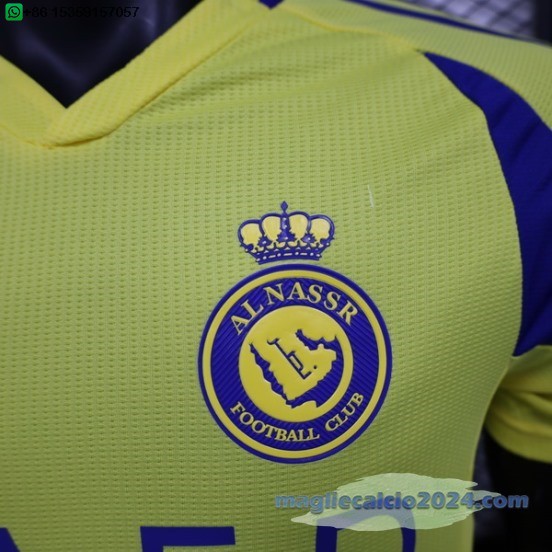 Home Giocatori Maglia Calcio Al Nassr 2024 2025 Poco Prezzo