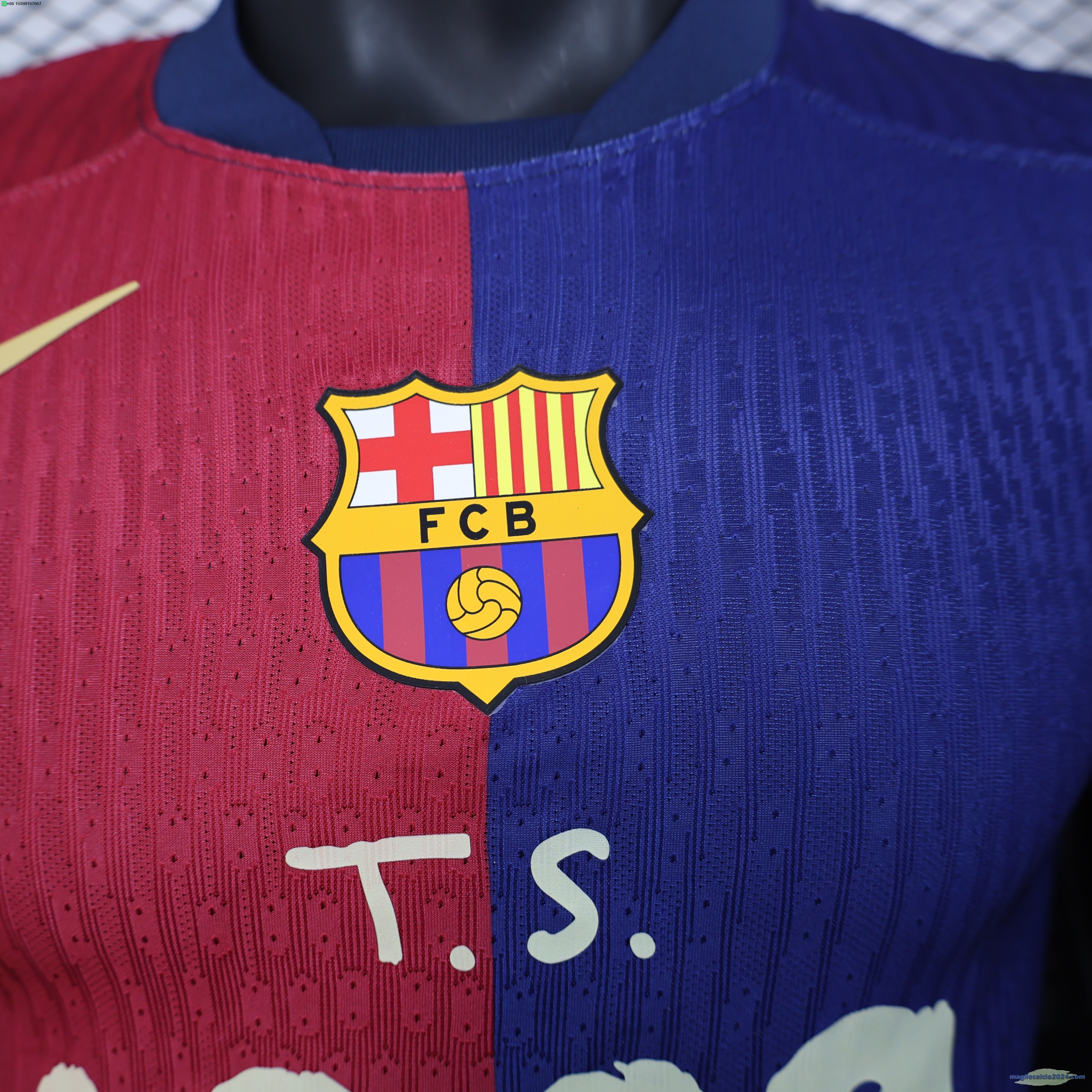 Home Giocatori Maglia Calcio Barcelona 2024 2025 Poco Prezzo