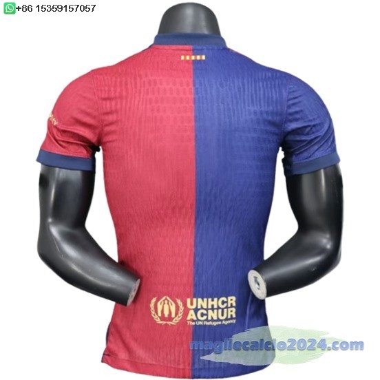 Home Giocatori Maglia Calcio Barcelona 2024 2025 Poco Prezzo