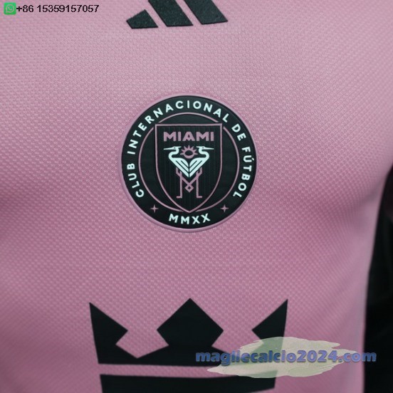 Home Giocatori Maglia Calcio Inter Miami 2024 2025 Poco Prezzo